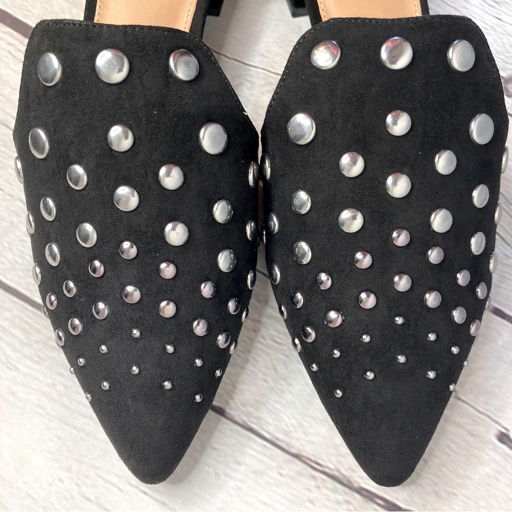 Bar Ill Women’s Cansia Black Faux-Suede
Slip-On Pointed Toe Heels Shoes - Picture 11 of 15